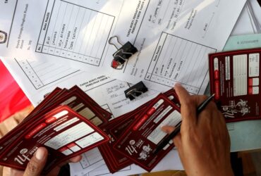 Ilustrasi pemutakhiran data pemilih.(ANTARA FOTO)