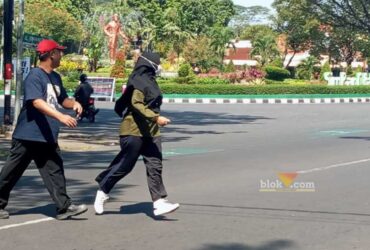 Pejalan kaki di Kota Malang (Satria Akbar Sigit/Blok-a.com)