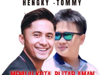 Dua tokoh muda asli putra Blitar bakal maju sebagai bakal calon Wali Kota dan Wakil Wali Kota Blitar yakni Hemgky Kurniawan dan Tomi Gandhi Sasongko. (Foto : istimewa)