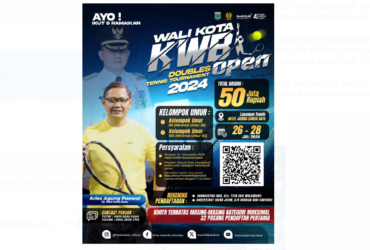 Kompetisi Tenis KWB Open Siap Digelar, Total Hadiah 50 Juta Rupiah