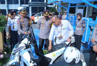 Polresta Malang Kota Punya SPKLU, Sementara Tidak untuk Masyarakat Umum