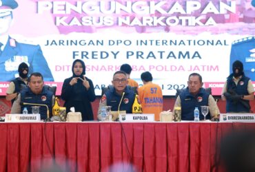 Sabu 84 Kilogram Diamankan Polda Jatim, 2 Tersangka Jaringan DPO Internasional Fredy Pratama