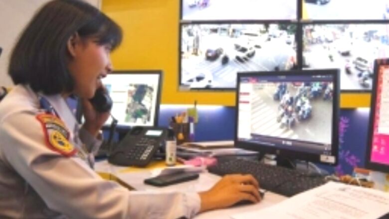Cara Jenaka Dishub Kota Malang Tegur Pelanggar Lalu Lintas Lewat ATCS