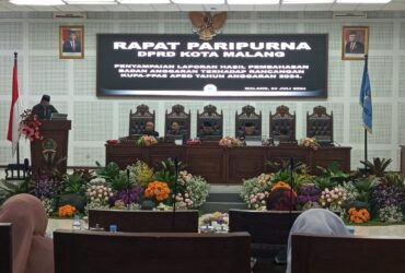 DPRD Kota Malang Gelar Rapat Paripurna Bahas KUPA-PPAS