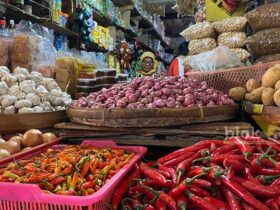 Cabai rawit di Pasar Kepanjen, Kabupaten Malang (blok-a.com/ Putu Ayu Pratama S)