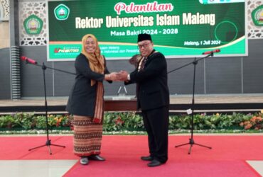 Prof Junaidi yang sebelumnya menjabat sebagai Wakil Rektor 1 Universitas Islam Malang (Unisma) telah resmi dilantik sebagai rektor periode 2024-2028.