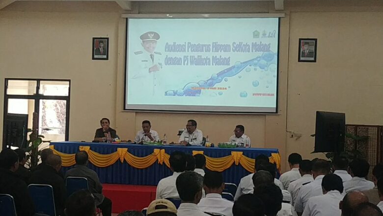 Kota Malang, blok-a.com - 25 perwakilan dari pengurus Himpunan Penduduk Pemakai Air Minum (HIPPAM) di tingkat kelurahan