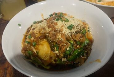 Sajian Mie Kane Kota Malang.