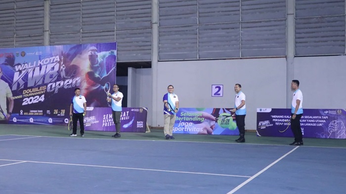 Pembukaan tenis KWB Open 2024.
