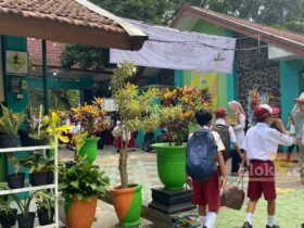 Ilustrasi anak sekolah dasar (blok-a.com/ Putu Ayu Pratama S)