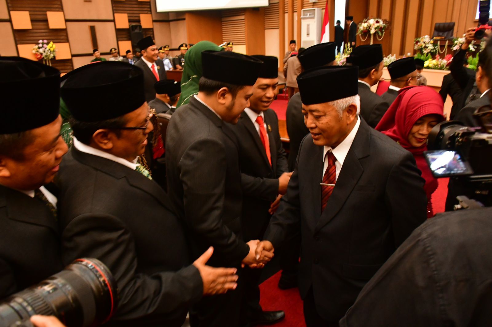 Pelantikan DPRD Kabupaten Malang periode 2024-2029 di Gedung Paripurna DPRD Kabupaten Malang pada Jumat (30/8/2024) (blok-a.com/ Putu Ayu Pratama S)