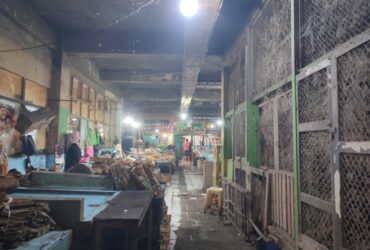 Kondisi Pasar Besar Kota Malang yang sepi pengunjung, Sabtu (3/8/2024) (blok-a/Yogga Ardiawan)