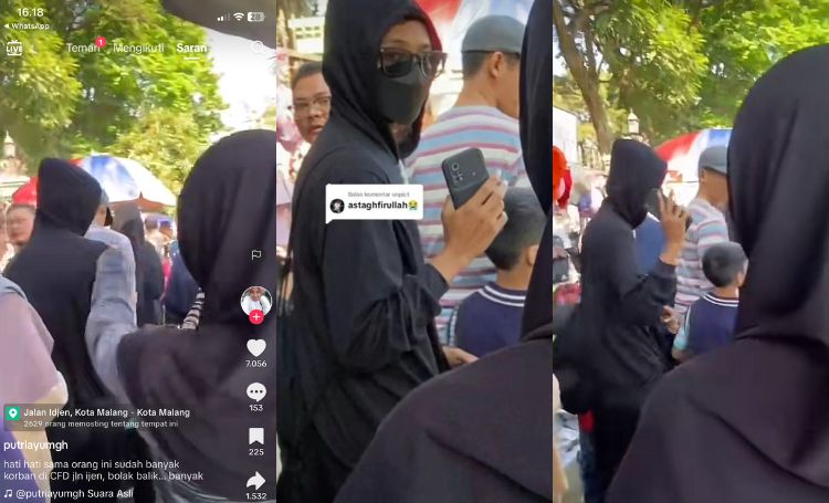 Dugaan Eksibisionis Terjadi di CFD Kota Malang, Terduga Pelaku Langsung Kabur