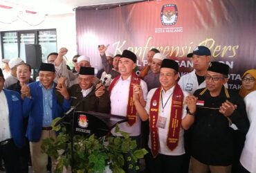Abah Anton-Dimyati Resmi Daftar Pilwali Malang, Diusung 4 Partai