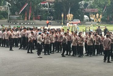 820 Petugas Gabungan Amankan Aksi Kawal Putusan MK di Kota Malang