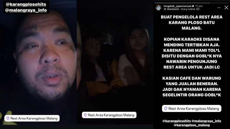 King Abdi Geram Lewat InstaStory, Istrinya Ditawari Jadi LC di Rest Area Karangploso