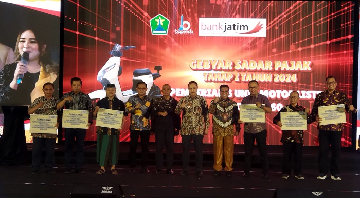 Gebyar Sadar Pajak Tahap I, di Gedung MCD, Jumat (23/8/2024).