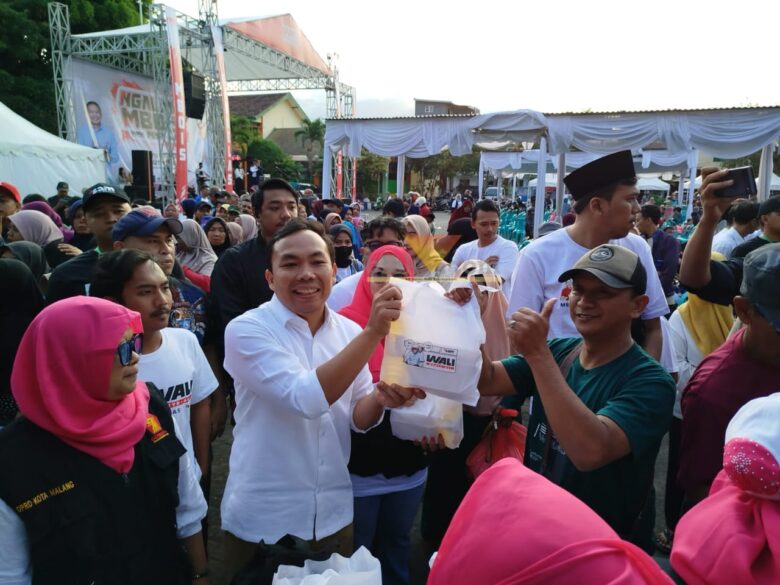 Ngalam Mbois Wali Fest, Cara Bapaslon Wahyu-Ali Hibur Warga Jelang Pilkada