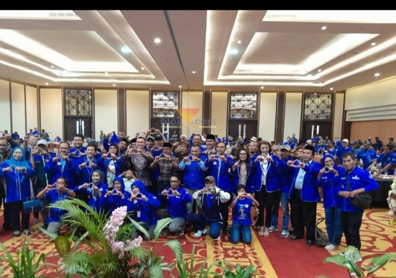 Abah Anton Hadiri Hari Jadi Partai Demokrat di Kota Malang, Ini Pesannya Terkait Pilwali