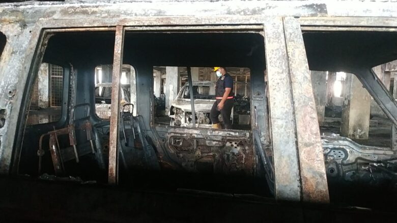 Tim Laboratorium Forensik (Labfor) Polda Jawa Timur akan mendatangi lokasi kebakaran Pasar Comboran