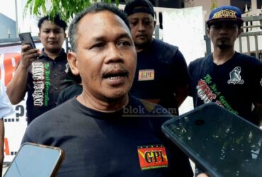 Ketua LSM Gerakan Pembaharuan Indonesia (GPI) Jaka Prasetya. (blok-a.com/Fajar)