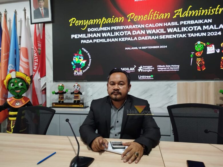 Ketua KPU Kota Malang, M Toyib (Dokumentasi / Yogga Ardiawan)