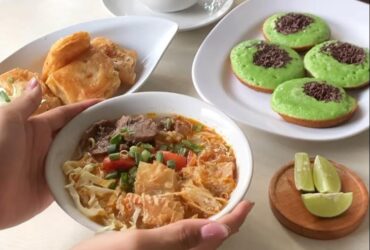 Menu khas jawa barat di Warung Jabar Kota Malang (dok. Instagram @nikendarmastuti)