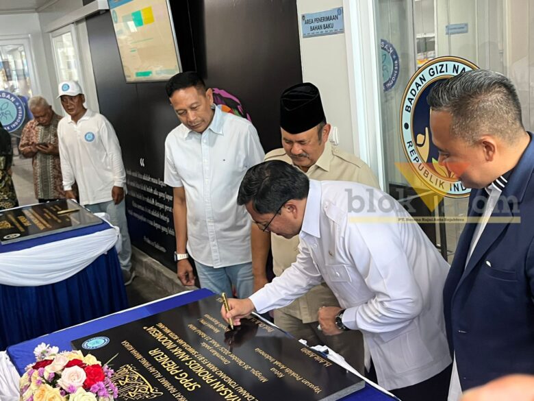 Peresmian MBG Preneur di Kota Malang oleh BGN dan Bappenas, Minggu (26/10/2025) (blok-a/Bob Bimantara Leander)