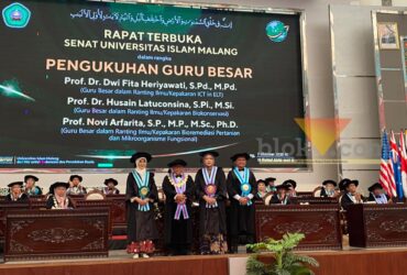 Unisma Tambah Tiga Guru Besar, Bukti Serius Menuju World Class University (blok-a/Bob Bimantara Leander)