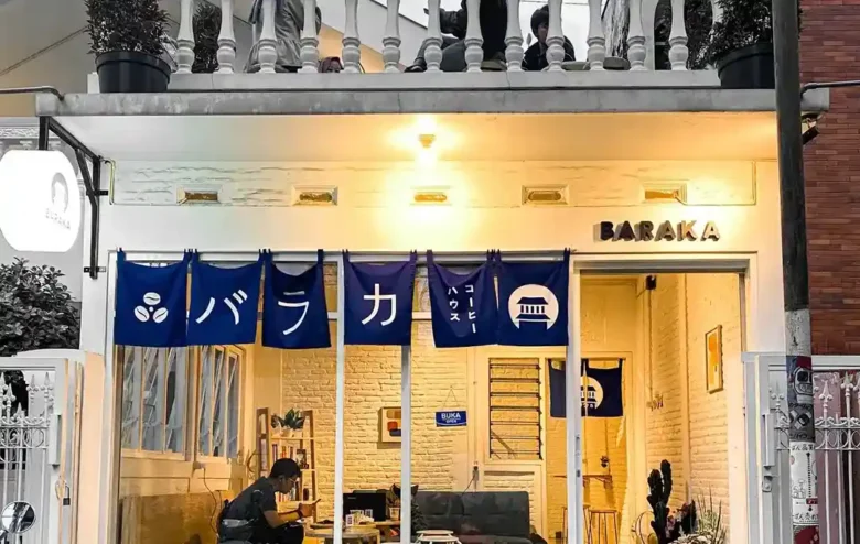 Salah satu kafe bernuansa Jepang di Kota Malang (foto: Baraka Coffee House/facebook)