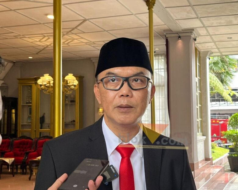 Kepala Dinas Pekerjaan Umum Bina Marga Kabupaten Malang, Khairul Isnadi tunggu keputusan pusat terkait pembangunan tol Malang-Kepanjen (blok-a.com / Yogga Ardiawan)