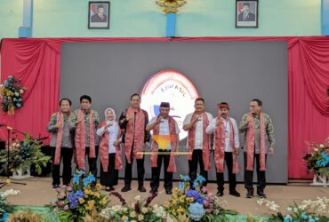 Bupati Malang, HM Sanusi bersama jajaran terkait dan Rektor UM, Prof Hariyono saat acara peresmian program unggulan (blok-a.com / Yogga Ardiawan)