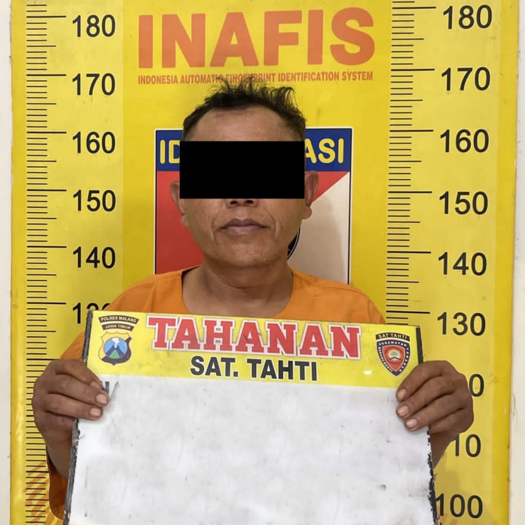 Pelaku FA berhasil diamankan oleh Polres Malang (humaspolres)
