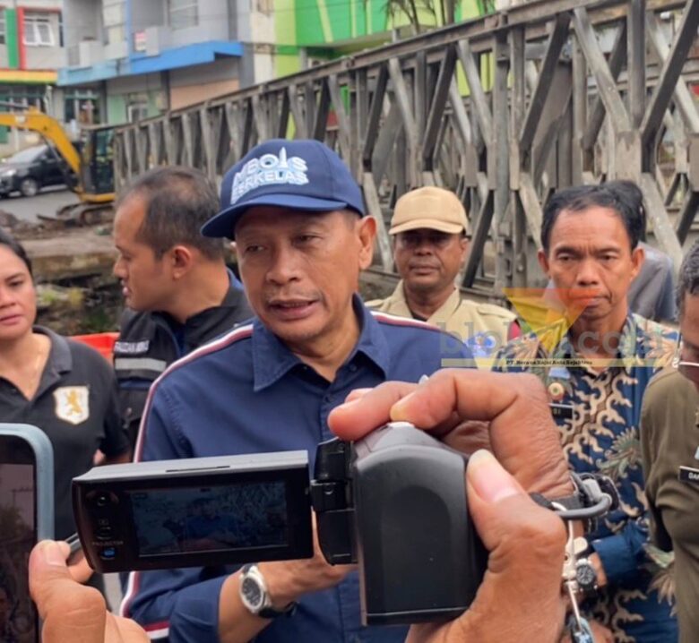 Wali Kota Malang Pastikan Jembatan Bailey Sonokembang Siap Pekan Depan