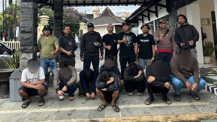 8 Pemuda Diamankan Polisi dalam Kasus Pengeroyokan di Gigs Hardcore Kota Batu