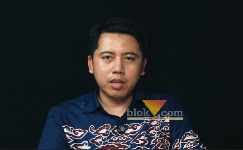 Plt Kepala Dinas Lingkungan Hidup (DLH) Kabupaten Malang, Ahmad Dzulfikar Nurrahman (blok-a.com / M Berril L)