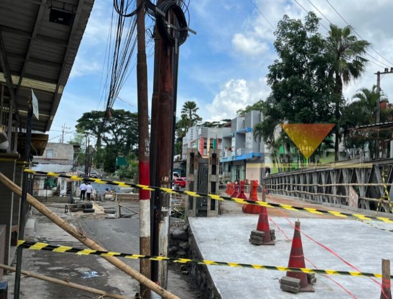 Jembatan Bailey di Sonokembang, Rabu (19/11/2025) (blok-a/Bob Bimantara Leander)