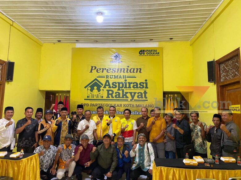 Golkar Kota Malang Terima Aspirasi Warga Kedungkandang soal Infrastruktur, Ada 15 Titik Aduan