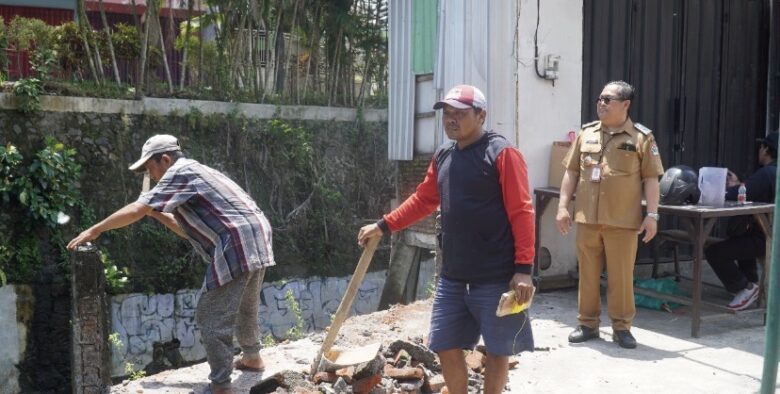 Akses Warga Pulih, Pemkot Malang Mulai Bangun Jembatan Bailey Sonokembang