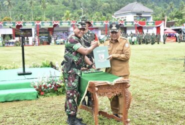 Wakasad Tutup TMMD ke-126 di Kabupaten Malang, Ini Pesannya