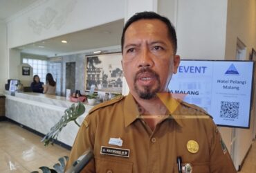 Plh Kepala Dinas Lingkungan Hidup Kota Malang, Gamaliel Raymond Hatigoran (blok-a.com / Yogga Ardiawan)