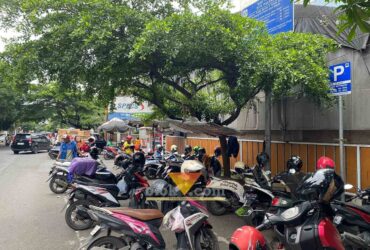 Kondisi peparkiran di Kota Malang saat ini (blok-a.com / M Berril)