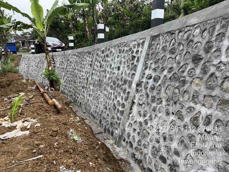 DPUBM Kabupaten Malang Amankan Jalan Poros Desa di Ampelgading, Progres 100 Persen