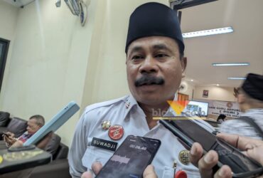 Kepala Disporapar Kabupaten Malang, Suwadji targetkan peningkatan perolehan medali dalam ajang Porprov 2027 mendatang (blok-a.com / Yogga Ardiawan)