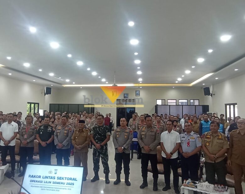 Rakor lintas sektoral Pemerintah Kabupaten bersama Polres Malang (blok-a.com / Yogga Ardiawan)