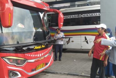 Jelang Nataru, Ramp Check Terminal Arjosari Temukan Bus AKDP Tak Layak Jalan
