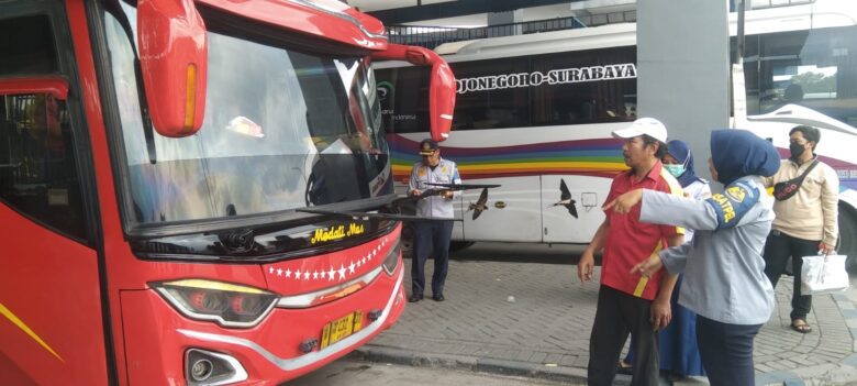 Jelang Nataru, Ramp Check Terminal Arjosari Temukan Bus AKDP Tak Layak Jalan