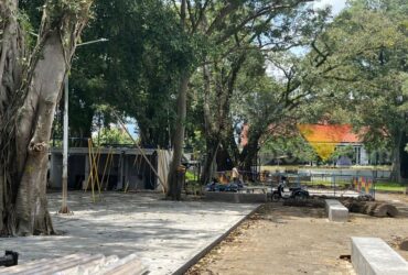 Revitalisasi Alun-Alun Kota Malang Tembus 38 Persen, Playground Impor Siap Dipasang