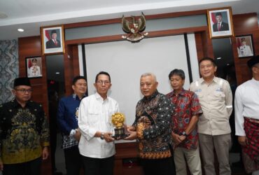 Bupati Malang, HM Sanusi bersama Wali Kota Batam, Amsakar Achmad perkuat ketahanan pangan antar daerah (ist)