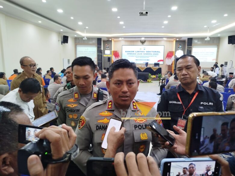 Kapolres Malang, AKBP Danang Setiyo PS jelaskan titik pengamanan jelang libur Natal dan Tahun Baru (blok-a.com / Yogga Ardiawan)